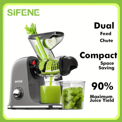 SiFENE High-Yield Cold Press Juicer