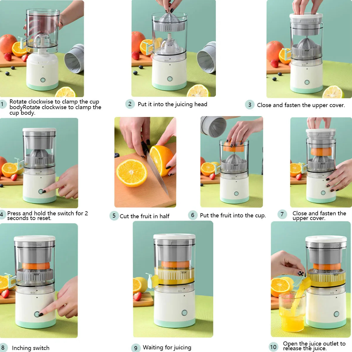 CitrusPress Wireless Electric Juicer