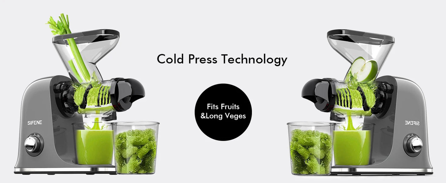 SiFENE High-Yield Cold Press Juicer
