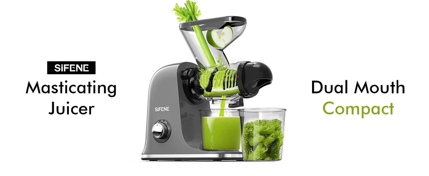 SiFENE High-Yield Cold Press Juicer